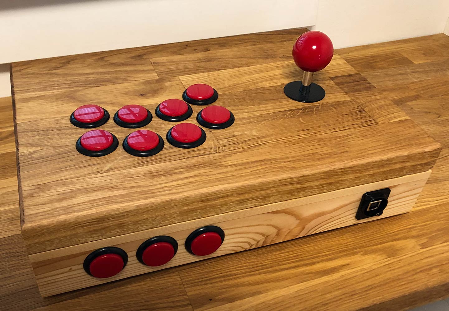 Arcade Stick Finished