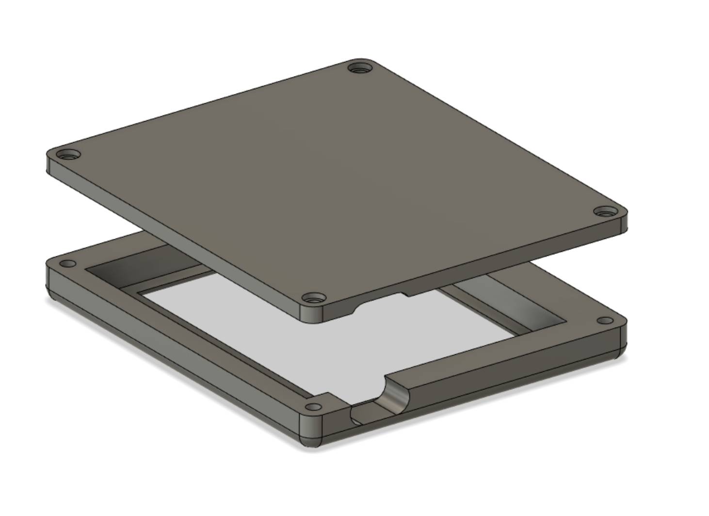 E-Ink Fridge Magnet Enclosure