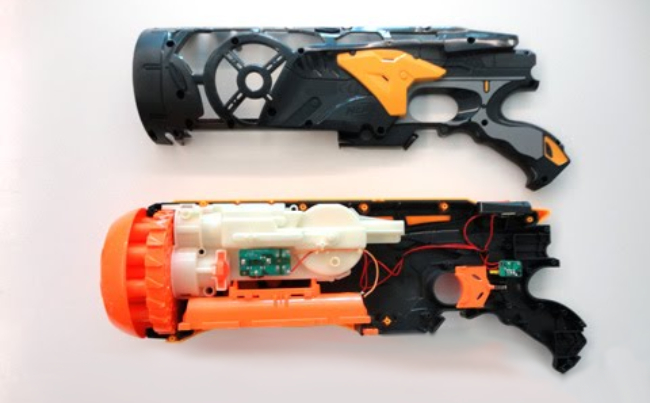 Nerf Swarmfire Internals